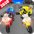 Bike Attack Racing game : Motorcycle Stunt Rider أيقونة