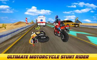 Bike Attack Racing game : Motorcycle Stunt Rider تصوير الشاشة 2