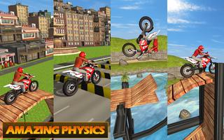 Tricky Bike Stunt Racing Game 2020 海報