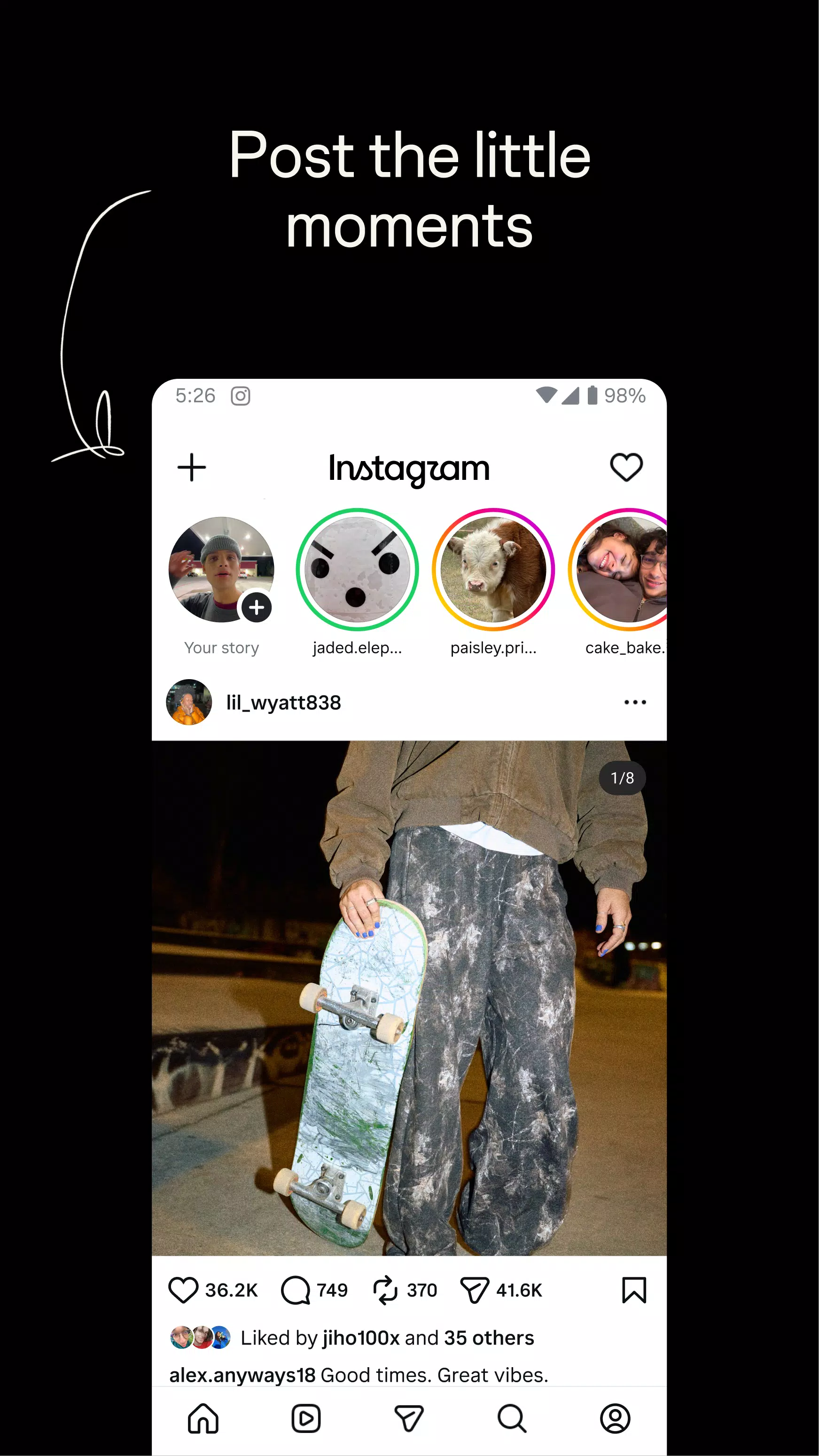 Instagram screenshot