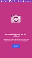 علامات التجزئة ل إينستاجرام Instagram الملصق