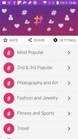 HashTags para Instagram captura de pantalla 1