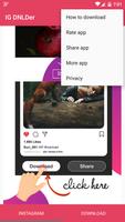 Video & Photo Downloader for Instagram ภาพหน้าจอ 1