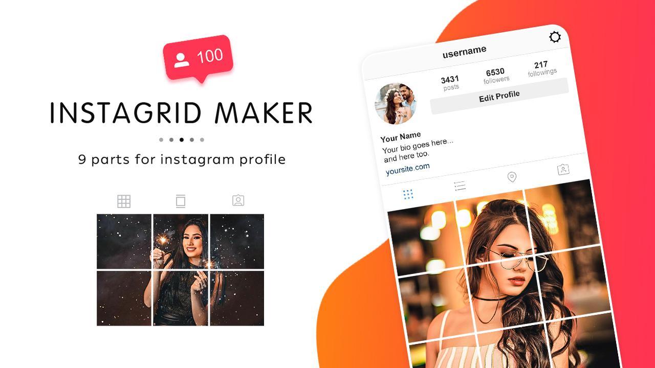 Instagrid Grid Maker 9 Cut Grids For Instagram For Android Apk Download