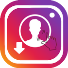 instagrame photo profile downloader icon