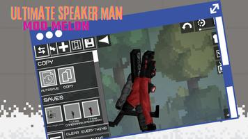 Speaker Man Mod Melon Skibidi captura de pantalla 2