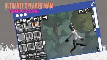 Speaker Man Mod Melon Skibidi captura de pantalla 3