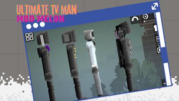 TV Man Mod Melon Playground Poster