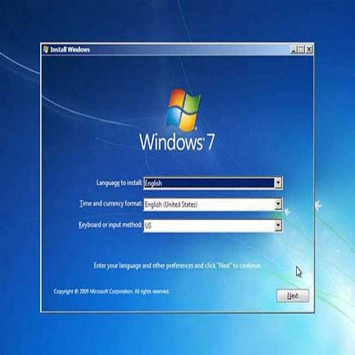 How to install windows 7