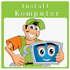 Icona Cara Install Komputer