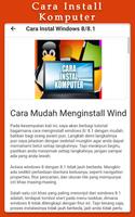 2 Schermata Cara Install Komputer