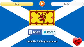 National Anthem of Scotland الملصق