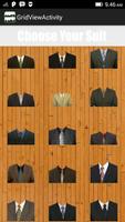 Men Suits Photo Edit Affiche