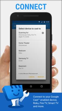 Web Video Cast | 浏览器到TV / Chromecast / Roku / + 截图 1
