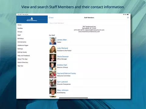 Screenshot 12 for Instant Church Directory