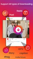 Downloader for Instagram: Photo & Video Saver imagem de tela 3