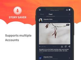 برنامه‌نما Story Saver عکس از صفحه