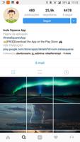 Instant Squares para Instagram Cartaz