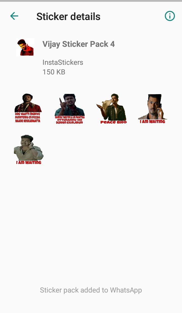 Thalapathy Vijay Stickers For Whatsapp For Android Apk Download
