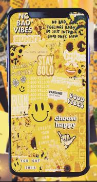Yellow VSCO Girl Wallpaper 2020 poster