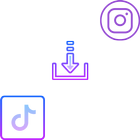تحميل الفيديو البرايفت من انستجرام يدعم تيك توك 🔥 icône