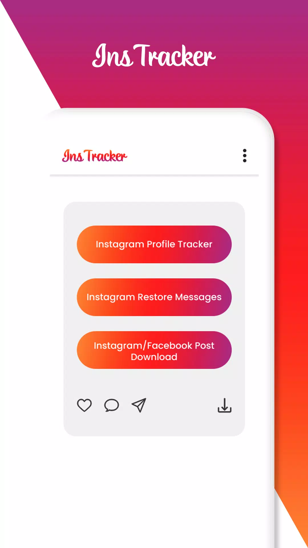 Ins Tracker and Status saver APK pour Android Télécharger