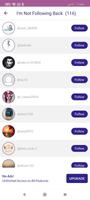 Unfollowers & Followers track ภาพหน้าจอ 2