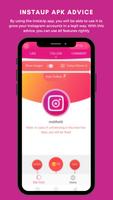 Instaaup for Followers Advice تصوير الشاشة 1