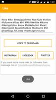 HASTO most popular hashtags for likes + followers স্ক্রিনশট 2