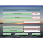 LTE-4G Throughput Calculator Zeichen