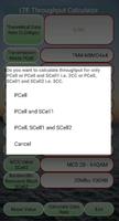 LTE-4G Throughput Calculator Screenshot 1