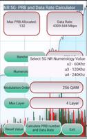 NR 5G - PRB and Data Rate Cal скриншот 1