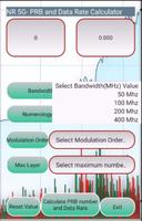 NR 5G - PRB and Data Rate Cal Screenshot 2
