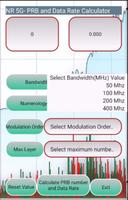 NR 5G - PRB and Data Rate Cal скриншот 2