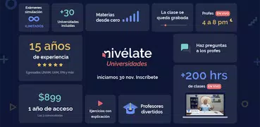 Nivélate | Universidades