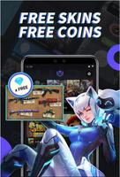 Gamefox Guide - Free All skins of FreeFire Affiche