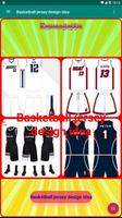 Ide desain jersey basket poster