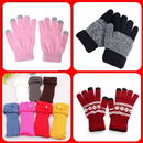 modèles tricotés gants d'hiver APK