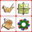 instrucciones de origami icono