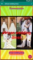 robe de mariée africaine Affiche