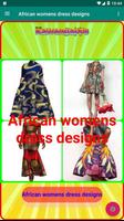vêtements design femmes africaines Affiche