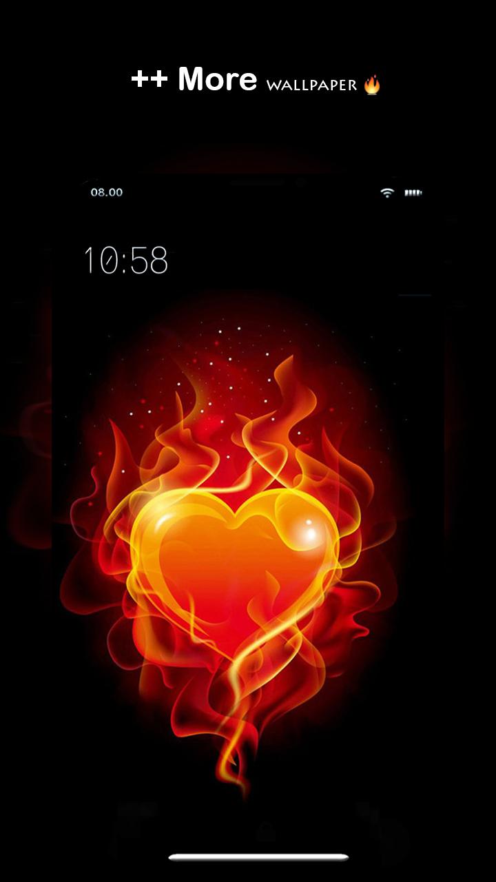 Fire Wallpaper Hd Wallpaper For Android Apk Download - fire heart love hd wallpaper roblox