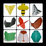 Origami Tutorial-Videos Zeichen