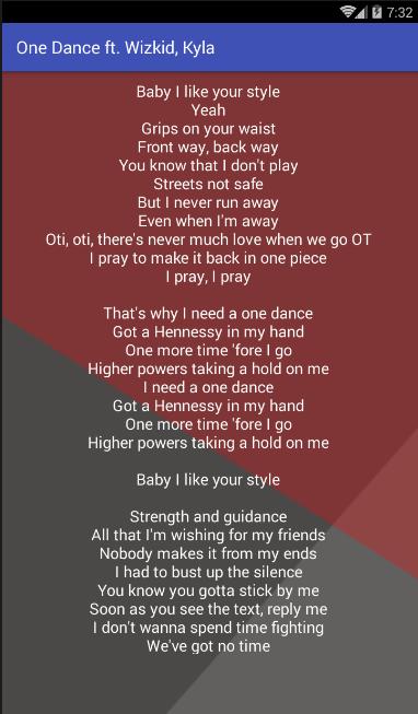 Drake_In My Feelings (Kiki Do You Love Me) Lyrics for Android - APK Download