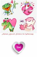 animal Kawaii Stickers for Whatsapp poster