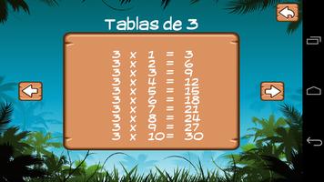 Tablas captura de pantalla 1