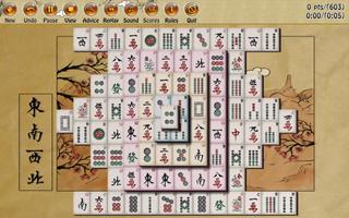 Mahjong In Poculis Plakat