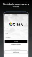 CIMA الملصق