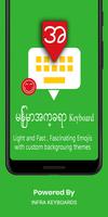 Myanmar English Keyboard Infra Plakat