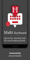 Maltese Keyboard Plakat